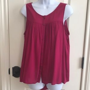 Bundle 2 for $12! Blouse by Jack Fuschia Sz Med